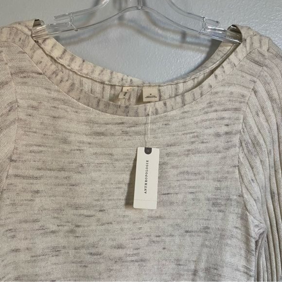 Anthropologie Moth Ribbed Wool Blend Dress - Picture 3 of 14